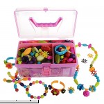 Gili Pop Beads Arts and Crafts Toys Gifts for Kids Age 4yr-8yr Jewelry Making Kit for 4 5 6 7 Year Old Girls Necklace and Bracelet and Ring Creativity DIY Set 500 PCS  B0727P9R1H